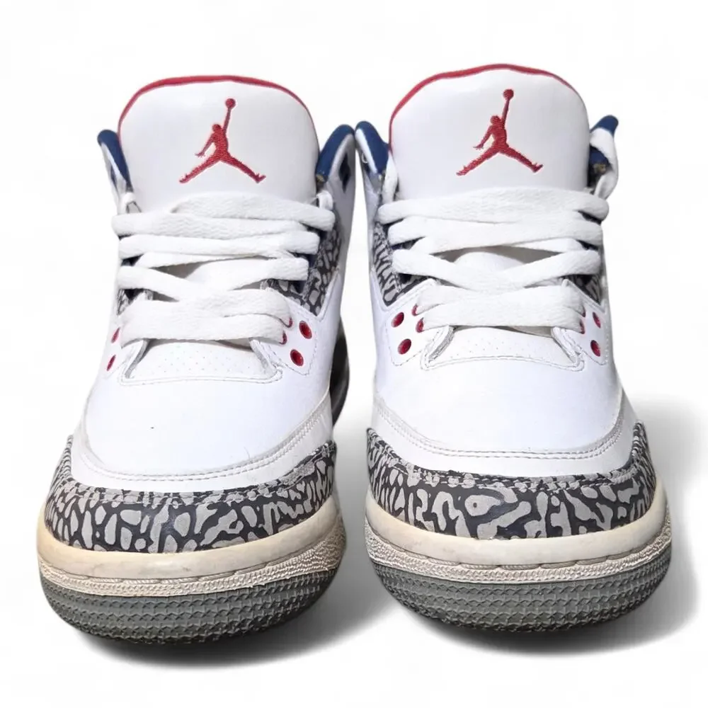 Nike Air Jordan 3 Retro OG BG True Blue 2016 6.5Y / Women's 8 - 854261-106 - Picture 5 of 9